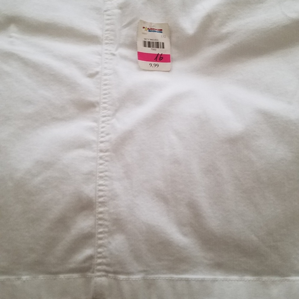White Jean skirt